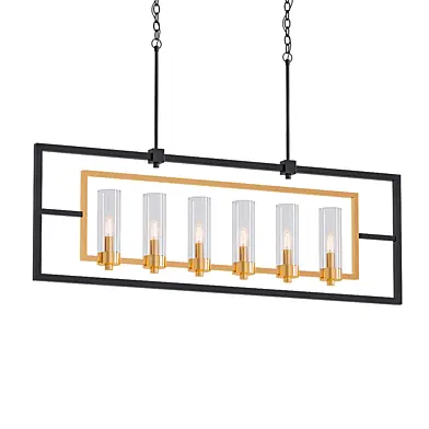 Linear Glass Island Lights