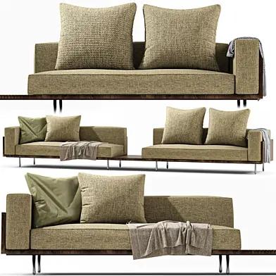 BRASILIA Fabric sofa By Minotti Sectional sofa