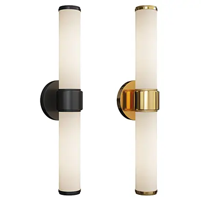 Rigdon double tube wall sconce