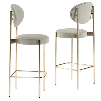 Барный, полубарный стул 430 Verner Panton (Cosmo Arbol, Corner Design Wonder)