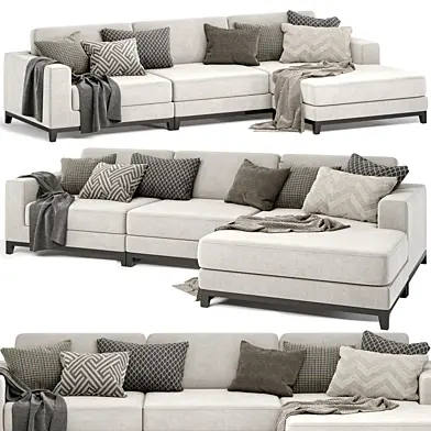 Frankfurt modern chaise lounge