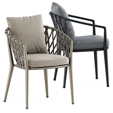 Erica outdoor chair by BeB Italia
