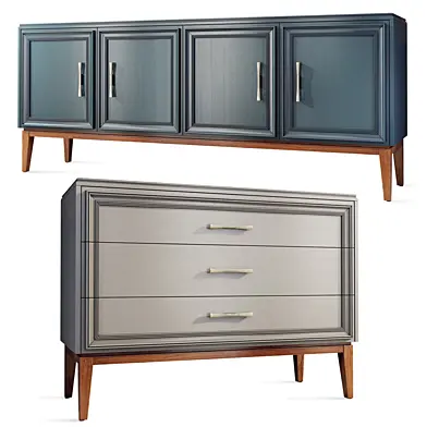 Комод&nbsp; и тумба под телевизор Сакраменто Белфан. Dresser , sideboard by Belfan