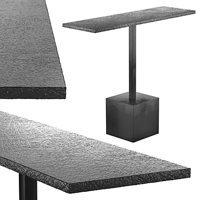 Block Arm Table