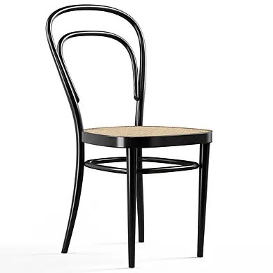 Pamono - No. 214 Chairs by Michael Thonet, 1970s