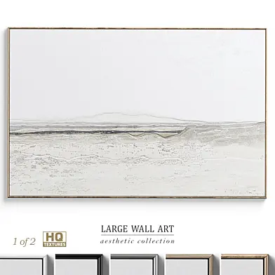Large Panoramic Abstract Wall Art C-353