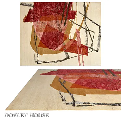 (OM) Ковер DOVLET HOUSE (арт 16163)