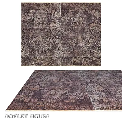 (OM) Ковер парный DOVLET HOUSE (арт 16189)
