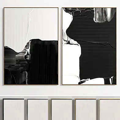 Plaster Two Photo Frame E-19