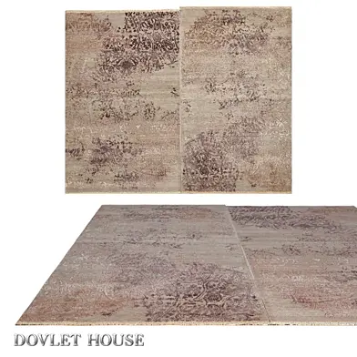 (OM) Ковер парный DOVLET HOUSE (арт 16210)