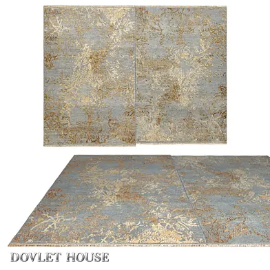 (OM) Ковер парный DOVLET HOUSE (арт 16196)