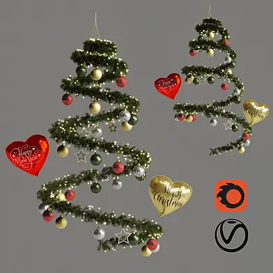Christmas Hanging Plant