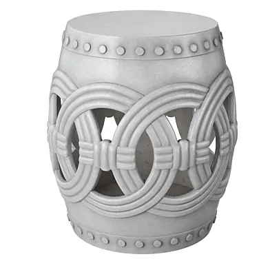 Kravet Mei Circle stool