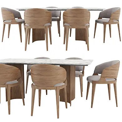 Velis Chair and Gulliwing Table