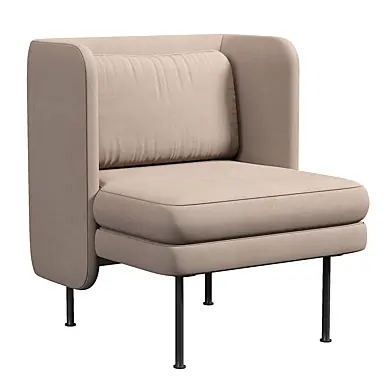 Bloke Velvet Lounge Chair