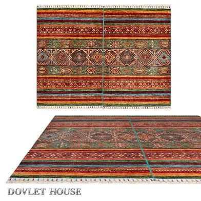 (OM) Ковер парный DOVLET HOUSE (арт 16242)