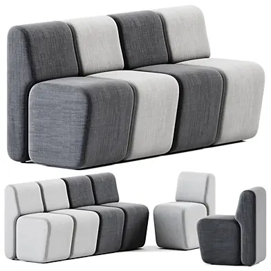 Flexible seating with Bobby By Bla Station