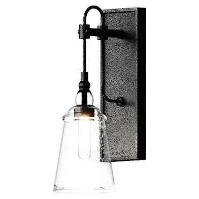 Historic Industrial Seeded Sconce  бра,настенный светильник