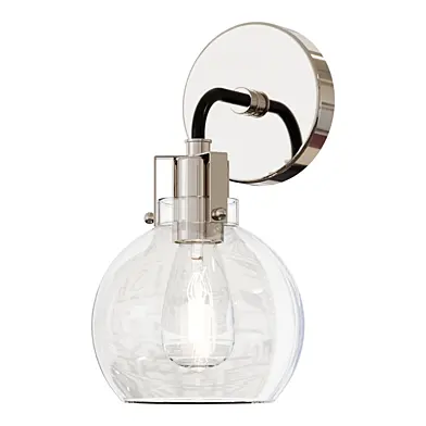 Hinley Seeded Glass Sconce бра,настенный светильник