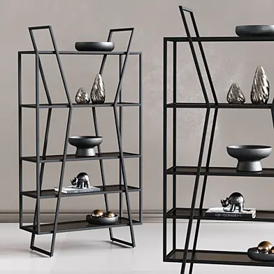 Широкая открытая витрина Gisselle Open Display