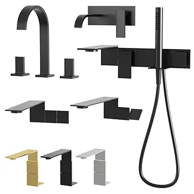 Rubinetterie Treemme faucets and showers set 2