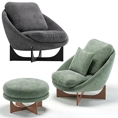 Minotti Lido Armchair/Кресло Лидо