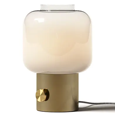 West Elm Glass Jar Table Lamp