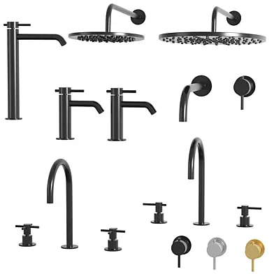 Zucchetti taps and showers set 3
