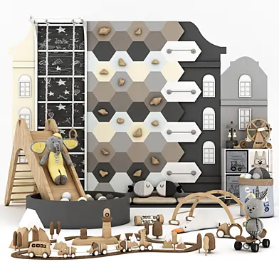 toys and furniture set