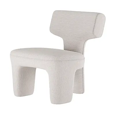 Litho slipper chair