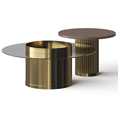 Myimagination.lab Antique Coffee Side Table