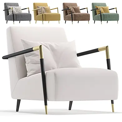 Armchair JEROME by Cazarina Interiors 5 Colors Version/Кресло ДЖЕРОМ