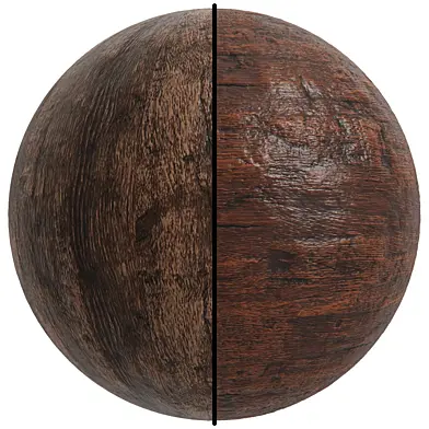 FB238 Matte varnish wood effect | 2 Mate | PBR | Seamless