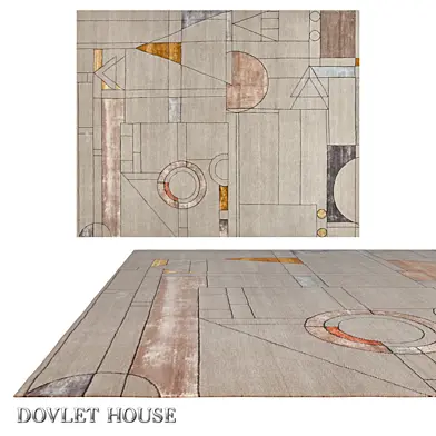 (OM) Ковер DOVLET HOUSE (арт 16435)