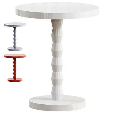 Lebooa Small Round Table