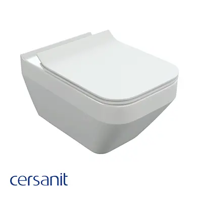 Подвесной унитаз CREA SQUARE Clean On_Cersanit