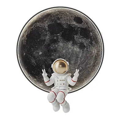Astronaut Wall Light