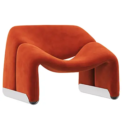 Groovy Lounge Chair Pierre Paulin