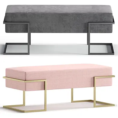 Bench Malfa By Cazarina Interiors 3 Colors Version/Банкетка МАЛЬФА