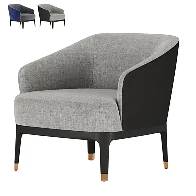 Lungotevere armchair by Meroni & Colzani
