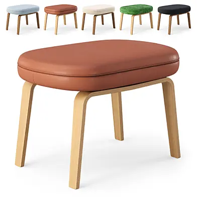 Era Normann Copenhagen Footstool With Wood Legs / Банкетка