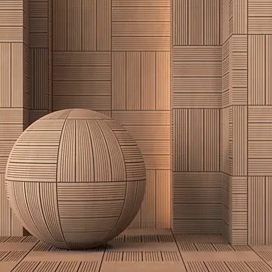 3 Wood Plastic Composite Texture 4K ( 3 Color ) - Seamless - Tileable