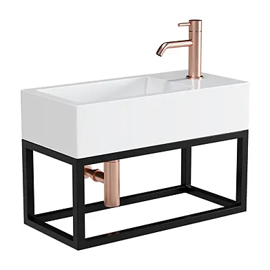 Differnz Ravo Fonteinset - Wasbak Beton