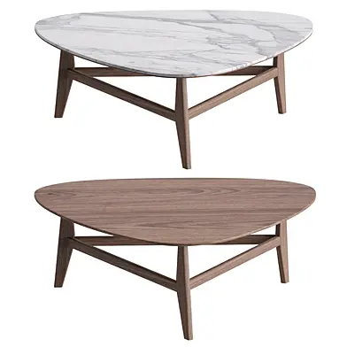 Coffee Table Plettro E222 By Natuzzi Editions 2 version