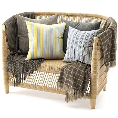 Malawi Rattan Sofa