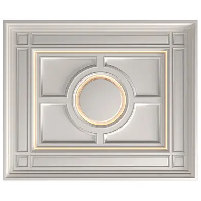 Кессонный потолок с подсветкой в классическом стиле .Modern coffered illuminated ceiling