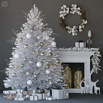 Christmas Tree 13. Vray