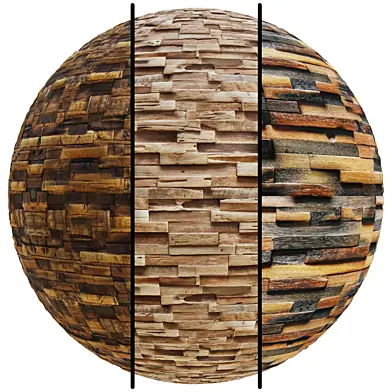 Fb344 Wood panel covering | 3mat | 4k | Seamless