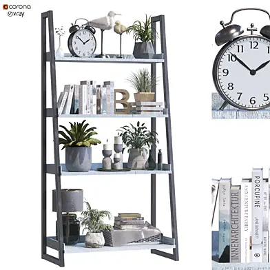 interior decoration shelf set 285