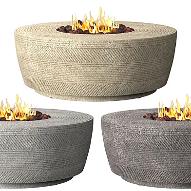VETRO ROUND FIRE TABLE